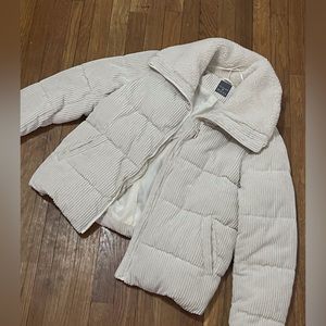 Primark Sherpa Coat beige